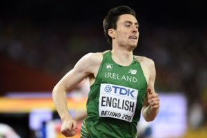 Mark English and John Fitzsimons in the 800M